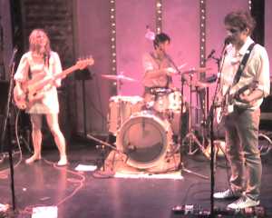 dean and britta at the zipper factory